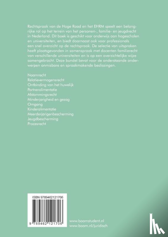 Schrama, W.M. - Jurisprudentie Personen- & Familierecht