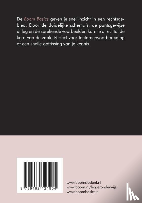 Lock, F.J.P. - Boom Basics Caribisch burgerlijk procesrecht