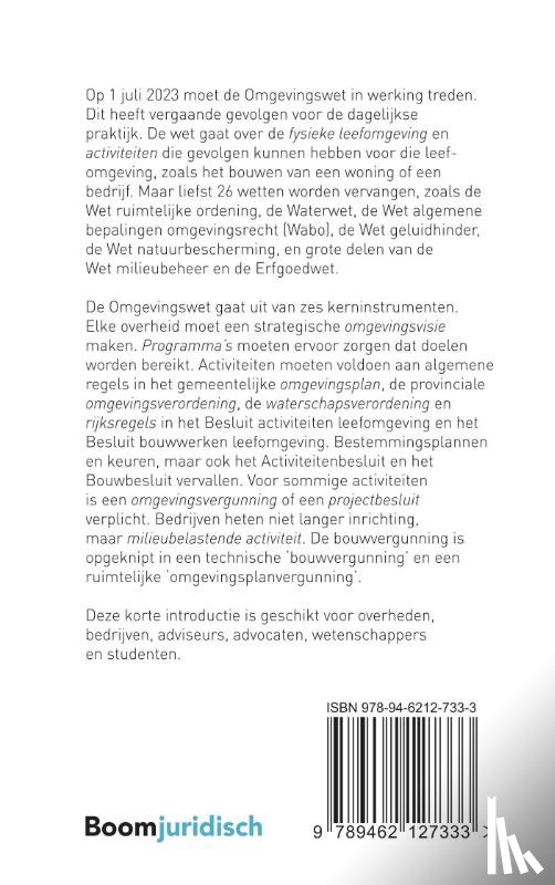 Broek, J.H.G. van den - De Omgevingswet