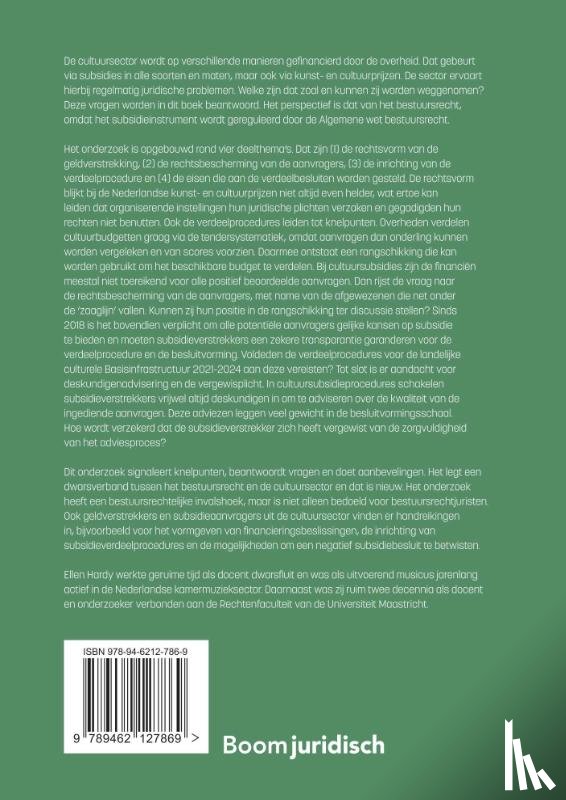 Hardy, E.M.J. - De kunst van het financieren: Financiering van de kunst