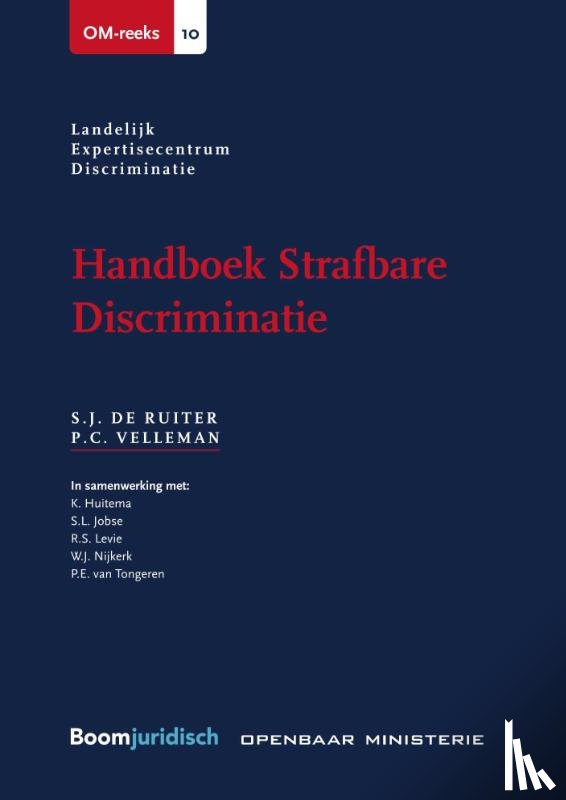 Ruiter, S.J. de, Velleman, P.C. - Handboek Strafbare Discriminatie