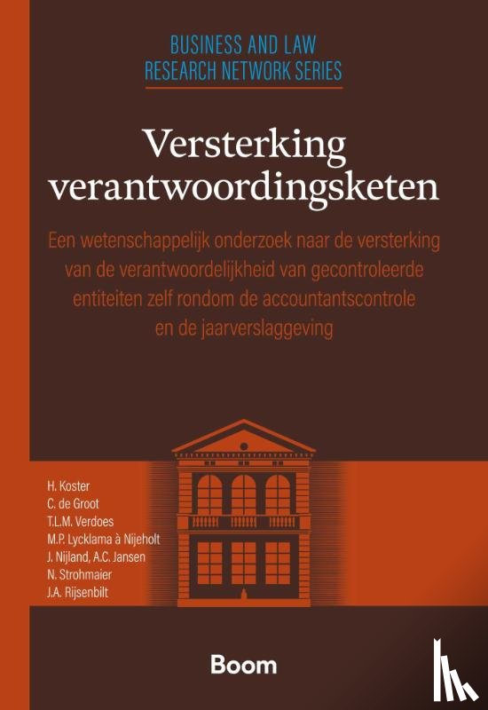 Koster, H. - Versterking verantwoordingsketen