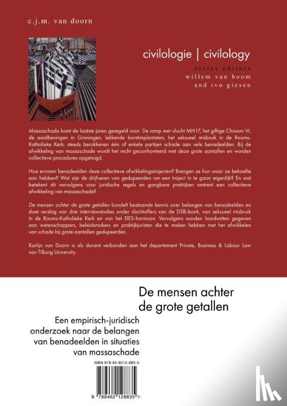 Doorn, C.J.M. van - De mensen achter de grote getallen
