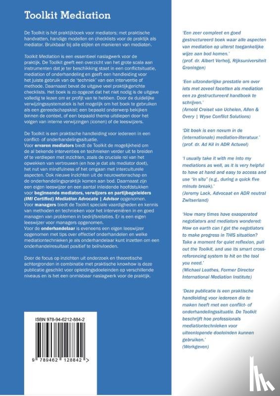Schonewille, M.A. - Toolkit Mediation