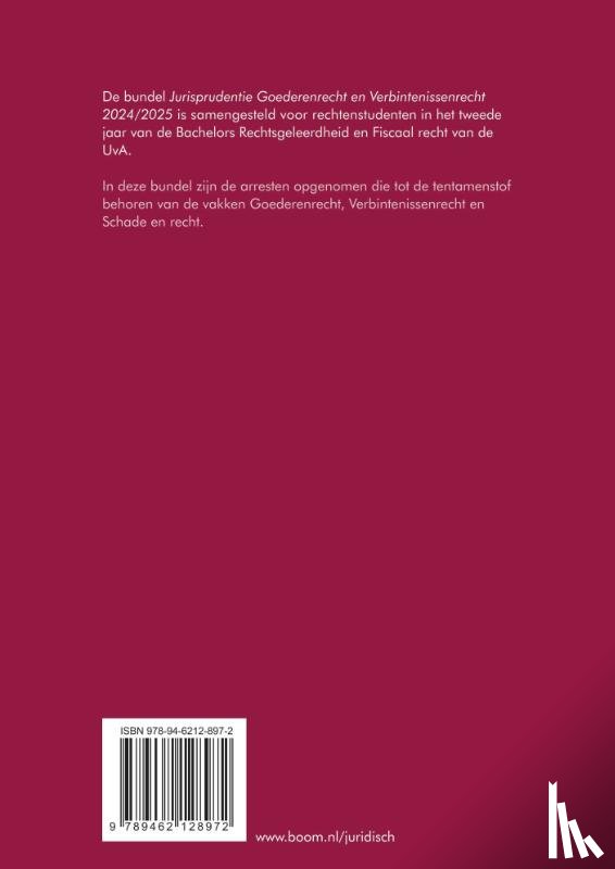 Dankers-Hagenaars, D.L.M.T., Loos, M.B.M. - 2024/2025