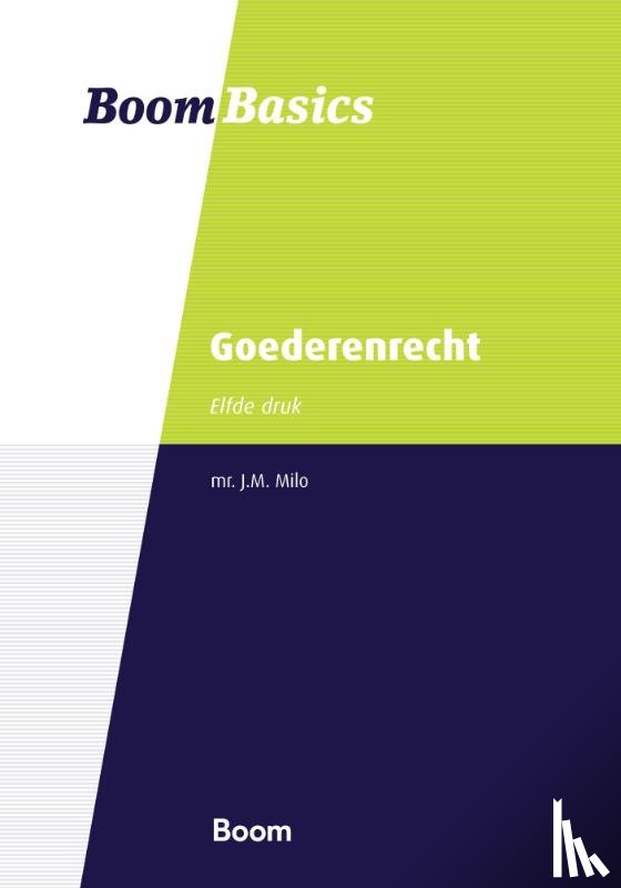 Milo, J.M. - Goederenrecht