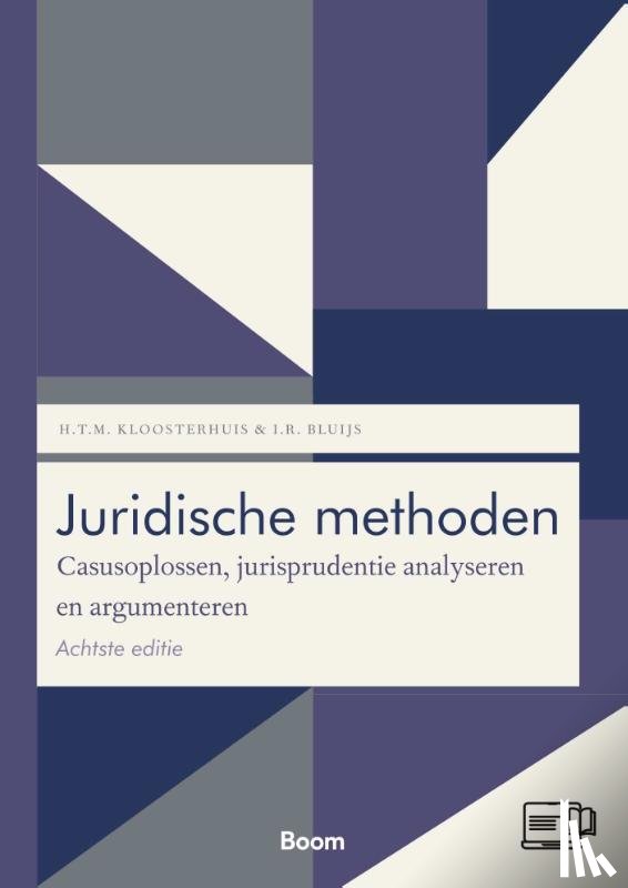 Kloosterhuis, H., Bluijs, I.R. - Juridische methoden