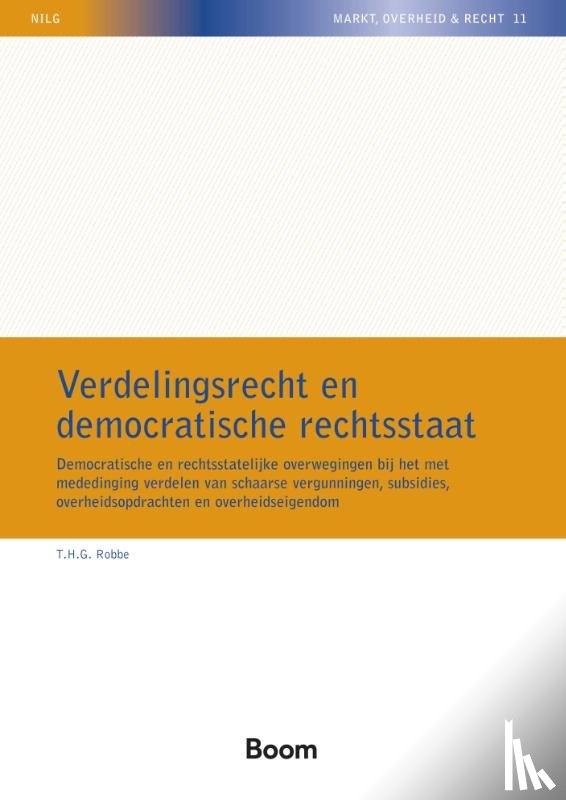 Robbe, T.H.G. - Verdelingsrecht en democratische rechtsstaat