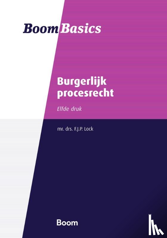 Lock, F.J.P. - Burgerlijk procesrecht