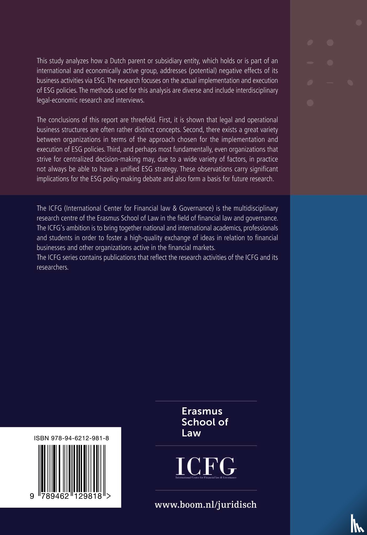 Garcia Nelen, S.B., Keijzer, T.A., Vletter-van Dort, H.M. - Intra-Group ESG Dynamics