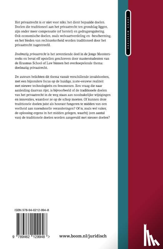  - Doelmatig privaatrecht
