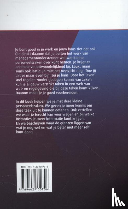 IJlst, Doreen - HR-taken voor managementondersteuners