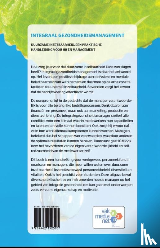 Diehl, P.J., Stoffelsen, J.M. - Integraal gezondheidsmanagement