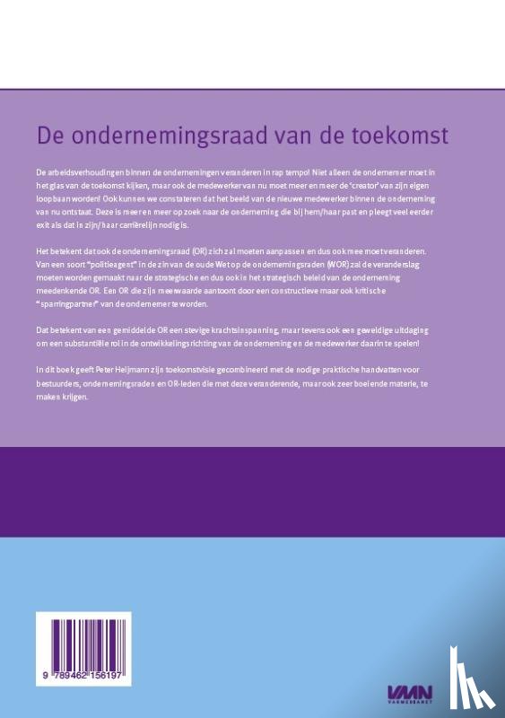Heijmann, Peter - De ondernemingsraad van de toekomst