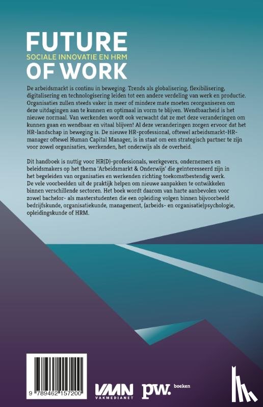 Lange, Dr. Annet de, Detaille, Dr. Sarah - Future of Work