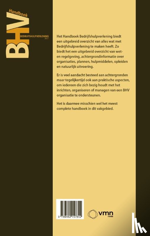 Zanders, A. - Handboek Bedrijfshulpverlening