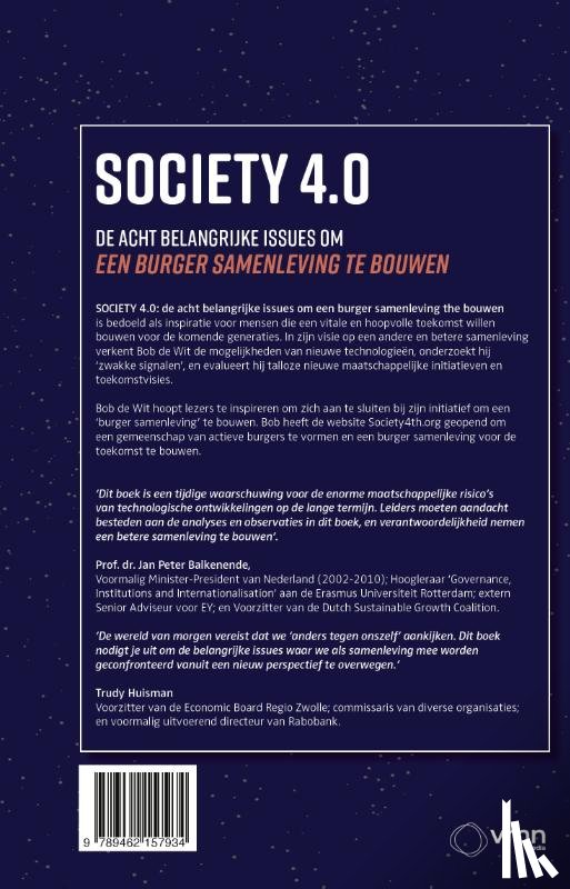 Wit, Bob de - Society 4.0