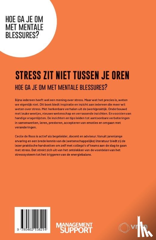 Roos, Cecile de - Stress zit niet tussen je oren