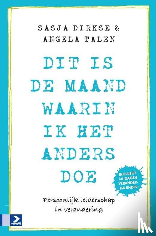 Talen, Angela, Dirkse, Sasja - Dit is de maand waarin ik het anders doe