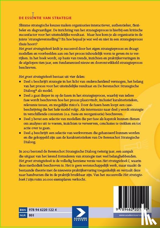 Pietersma, Paul, Berg, Gerben van den - Het groot strategieboek