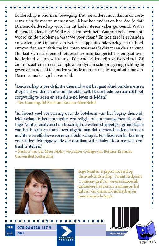 Nuijten, Inge - Echte leiders dienen
