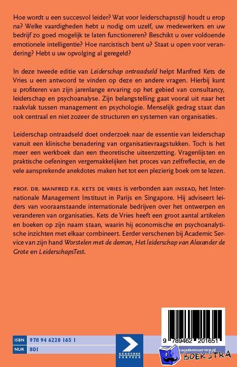 Kets de Vries, Manfred F.R. - Leiderschap ontraadseld