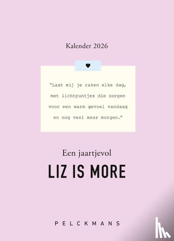 Liz is More - Een jaartjevol Liz is more 2026