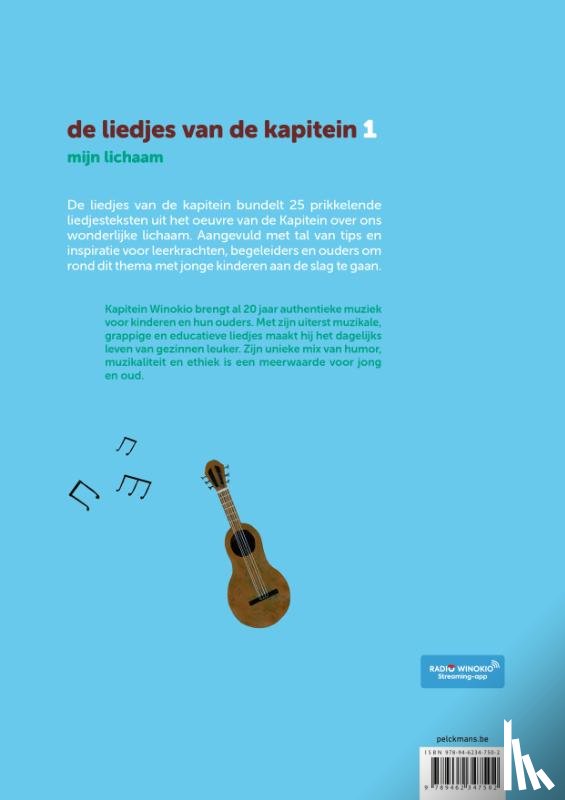 Kapitein Winokio - De liedjes van de kapitein: Mijn lichaam