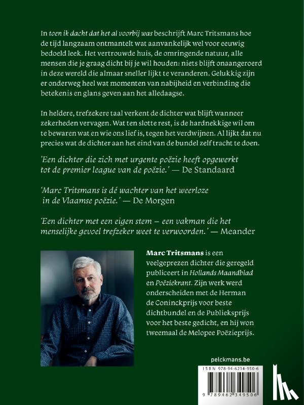 Tritsmans, Marc - Toen ik dacht dat het al voorbij was