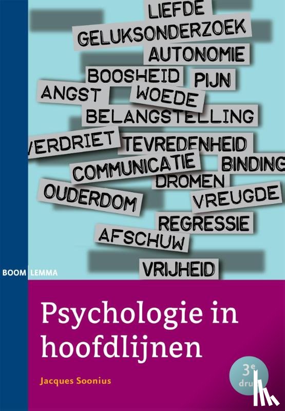 Soonius, Jacques - Psychologie in hoofdlijnen