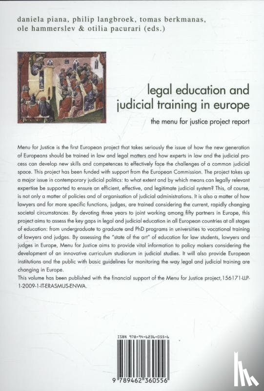  - Legal education and judicial training in Europe