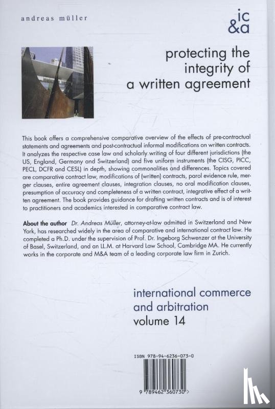 Muller, Andreas - Protecting the integrity of a written agreement