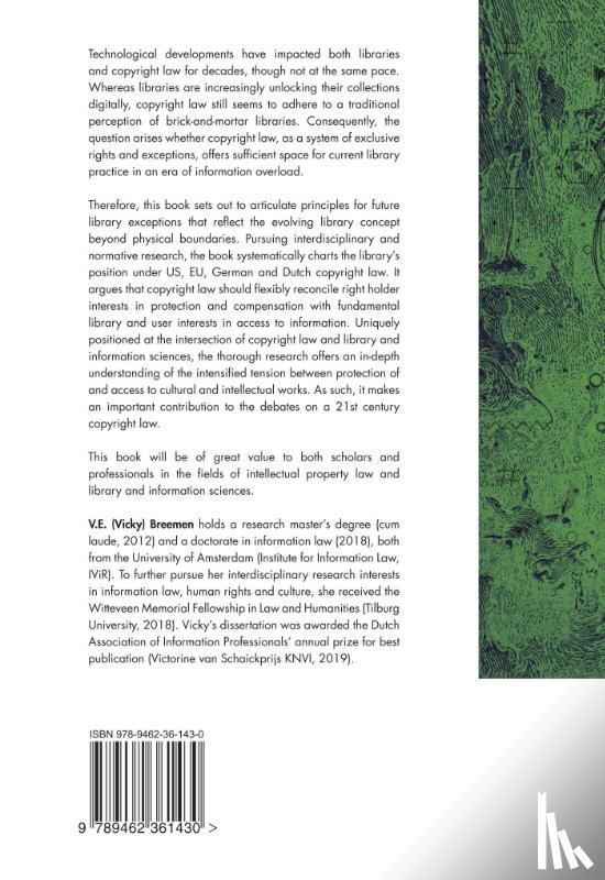 Breemen, V.E. - The Interplay Between Copyright Law and Libraries