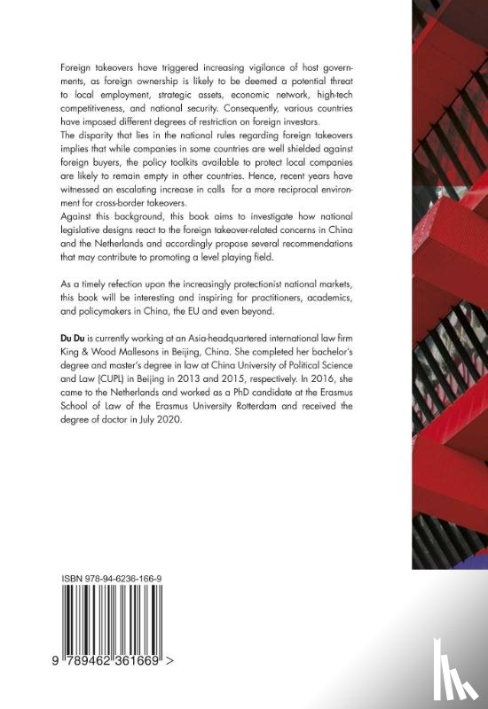 Du, D. - Foreign Takeover Bids in China and the Netherlands