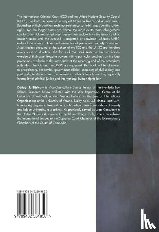 Birkett, Daley - Asset Freezing at the International Criminal Court and the United Nations Security Council