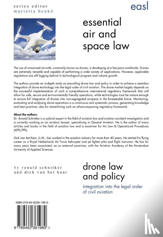 Schnitker, Ronald, Kaar, Dick van het - Drone Law and Policy