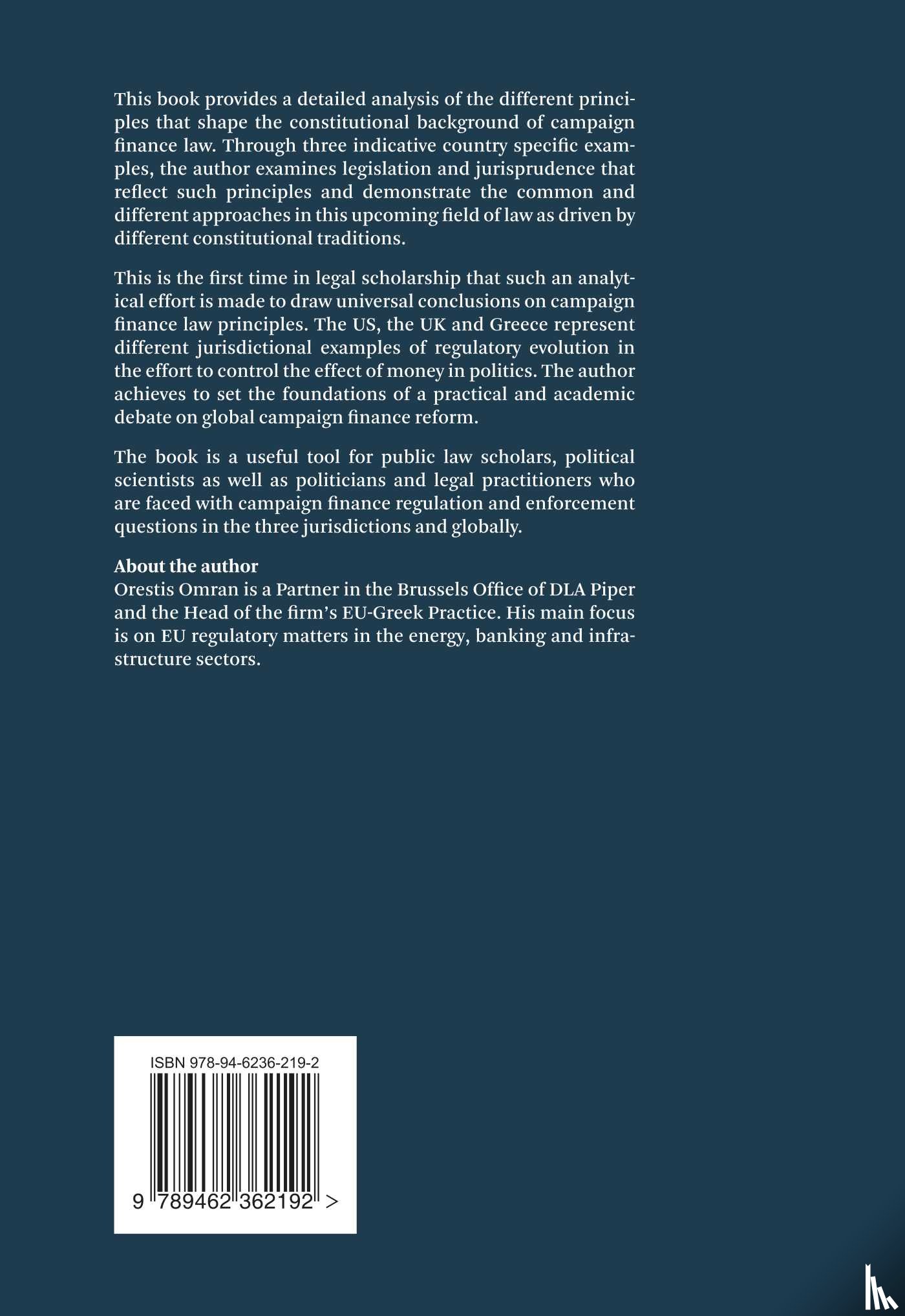 Omran, Orestis - Campaign Finance Law