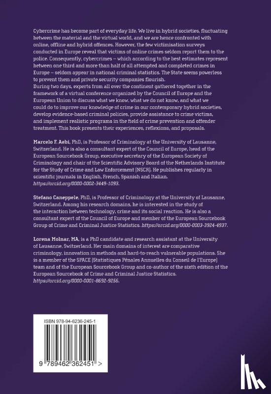  - Measuring cybercrime in Europe: The role of crime statistics and victimisation surveys