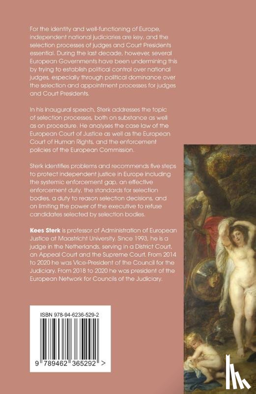 Sterk, Kees - Some Reflections on the Selection and Appointment of Judges in European Law