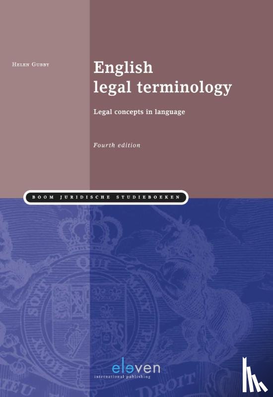 Gubby, Helen - English legal terminology