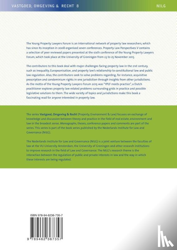  - Property Law Perspectives V