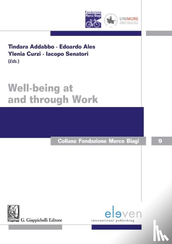  - Well-being at and through work