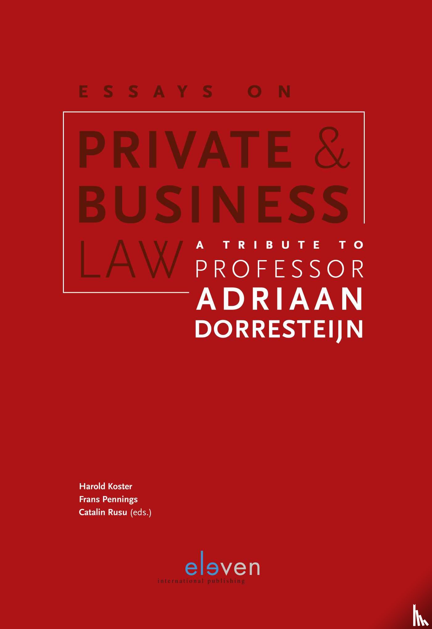  - Essays on Private & Business Law