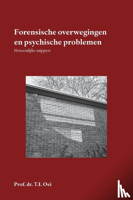 Oei, Prof. Dr. T.I. - Forensische overwegingen en psychische problemen