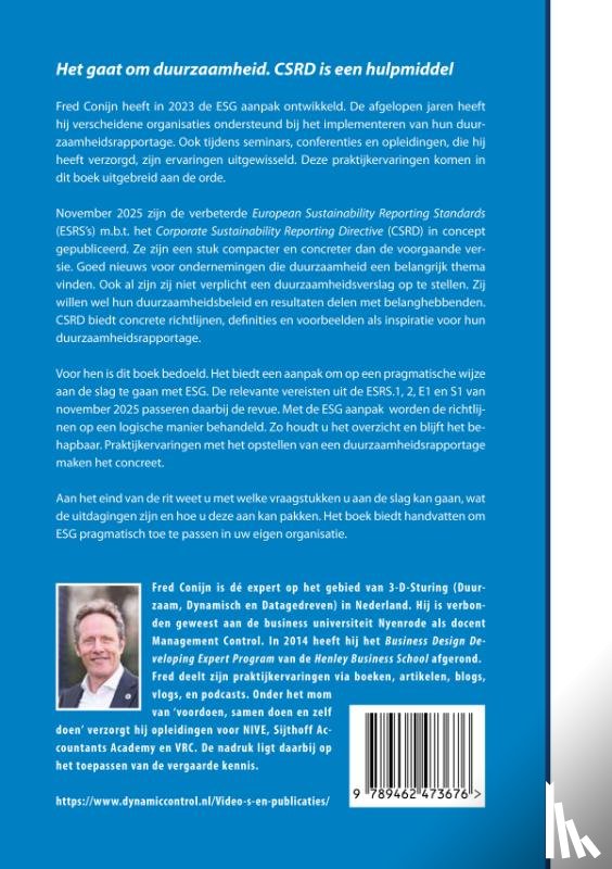 Conijn, Fred - ESG toepassen met CSRD