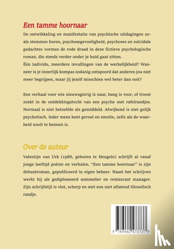 Urk, Valentijn van - Een tamme hoornaar
