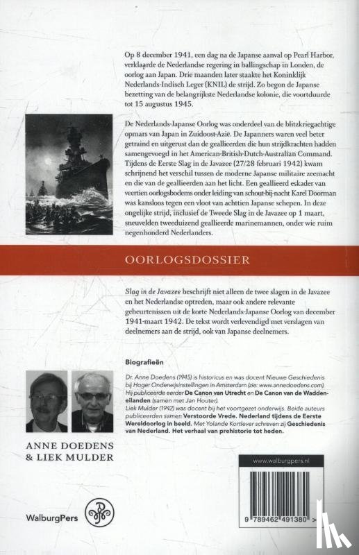 Doedens, Anne, Mulder, Liek - Slag in de Javazee 1941|1942