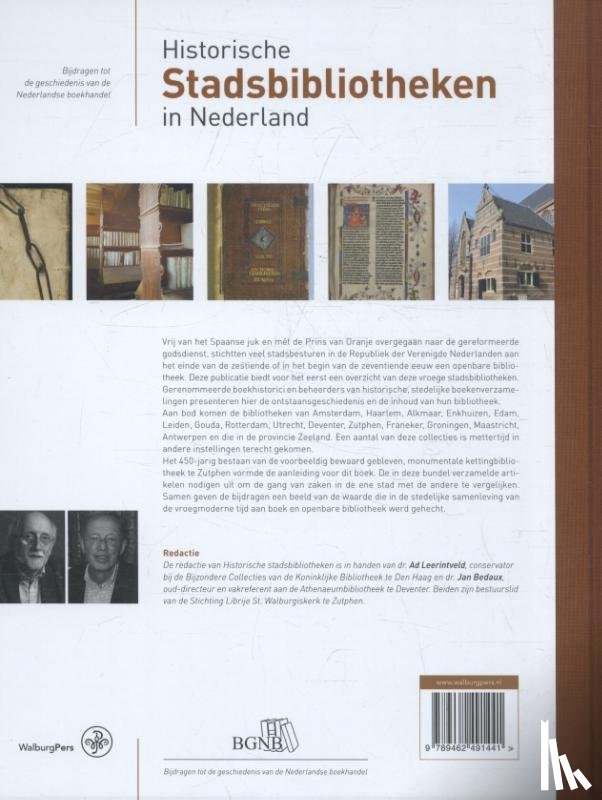  - Historische stadsbibliotheken in Nederland