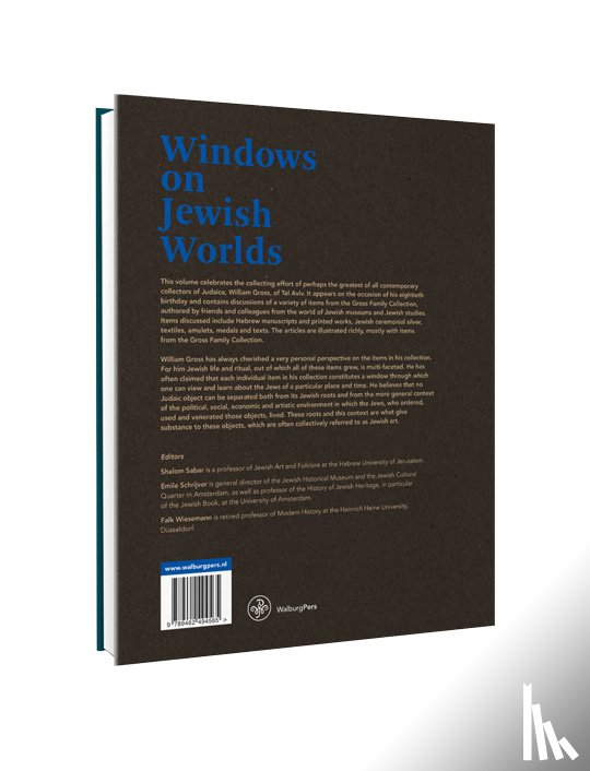Sabar, Shalom, Schrijver, Emile, Wiesemann, Falk - Windows on Jewish Worlds
