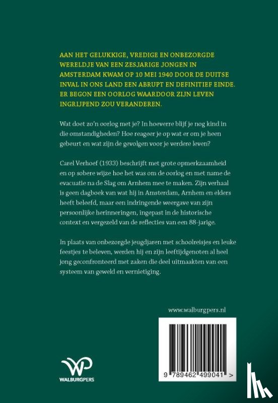 Verhoef, Carel E.H.J. - Ontstolen jeugd